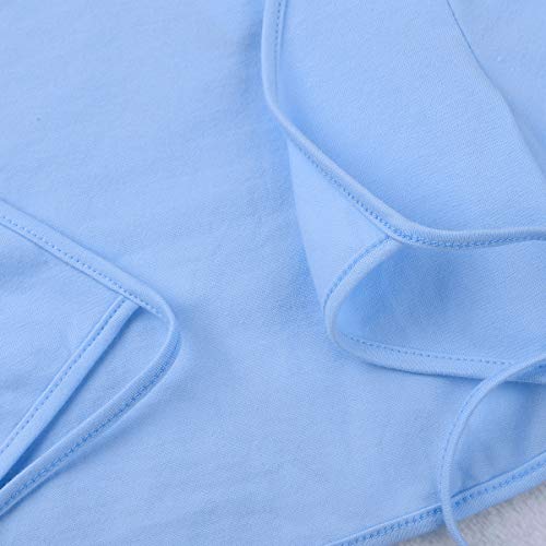 YiZYiF Girls' Classic Knitted Ballet Long Sleeve Wrap Top Warm-up Sweater Bolero Cardigan4