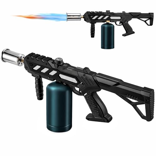 Image of ARTFLAMM Powerful Propane Torch Gun with Detachable Design, Cooking Torch for BBQ, Searing Steak, Campfire, Charcoal Grills & Sous Vide - Flamethrower Blow Torch Lighter (Tank Not Included)
