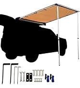 DANCHEL OUTDOOR 車用 サイドオーニング カーサイド 日よけ雨よけ Amazon.co.jp: DANCHEL 4WD 車用サイドオーニングテント カー