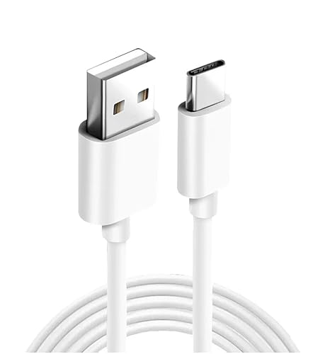 Apple - Cable de carga y sincronización rápida USB-C a USB-A, 3.3 pies, color blanco, compatible con iPhone 15, iPad Pro 11/12.9, Samsung, PC y