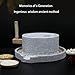Manual Grain Wheat Flour Paste Stone Mill Grinder, Original Tofu Soymilk Sesame Beans Granite Stone Mill, Natural Rustic Style Hand Crank Food Mill Grinder small natural stone ornament (13.8 inches)