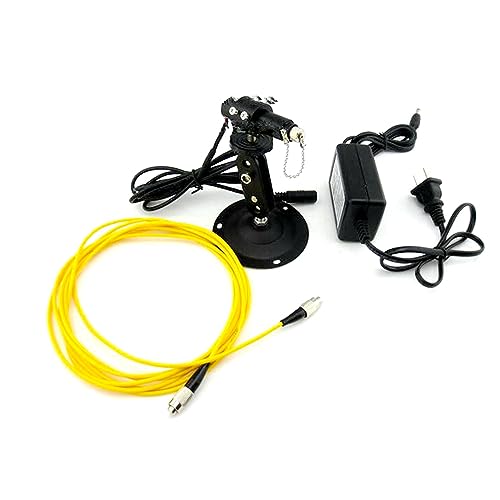 Laser monomode 650nm couplé fibre FC projetant un point rouge stable sans distorsion