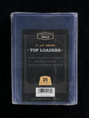4x6 Trading Card Top Loaders - 25ct