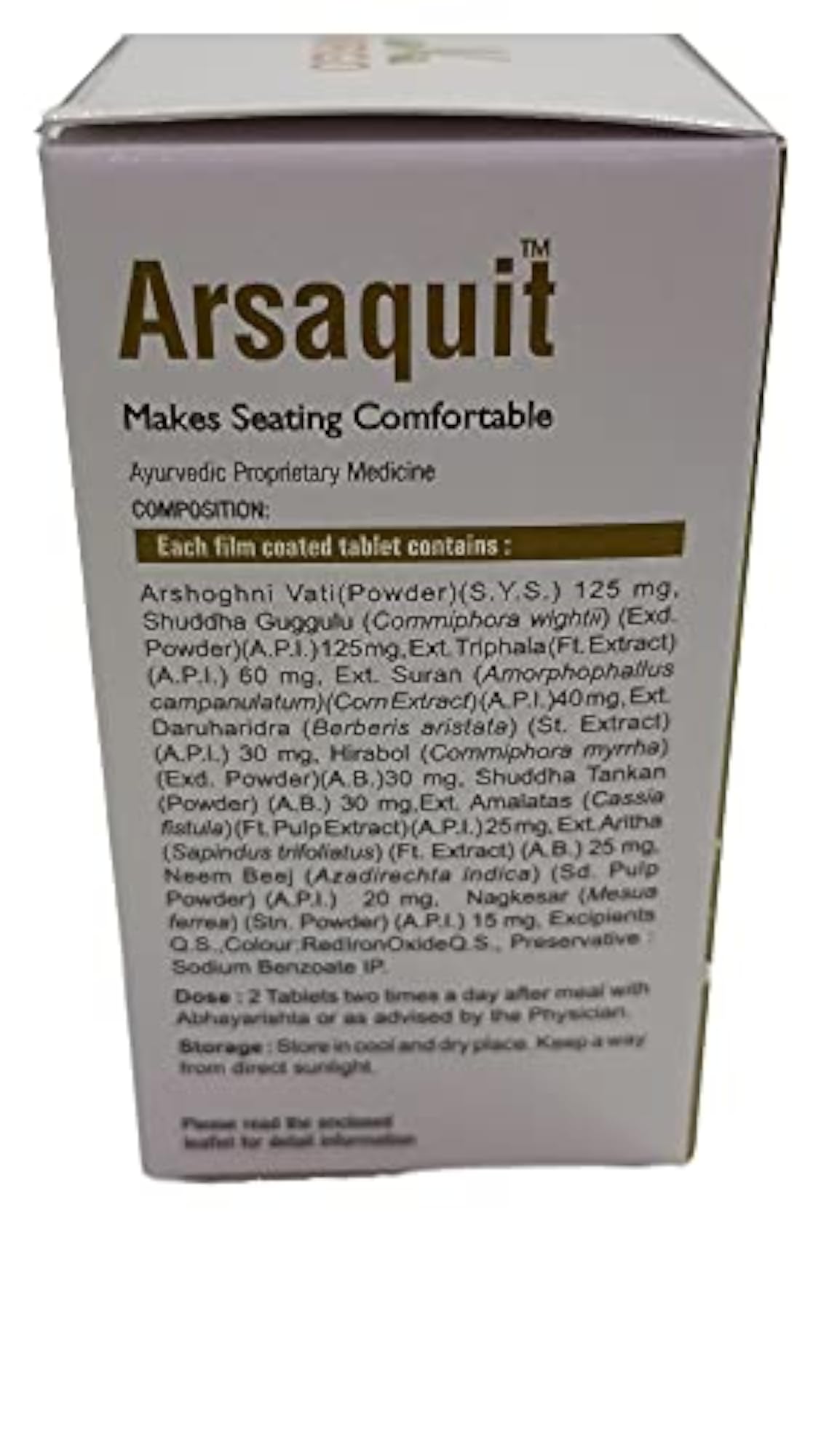 Arsaquit Tablet