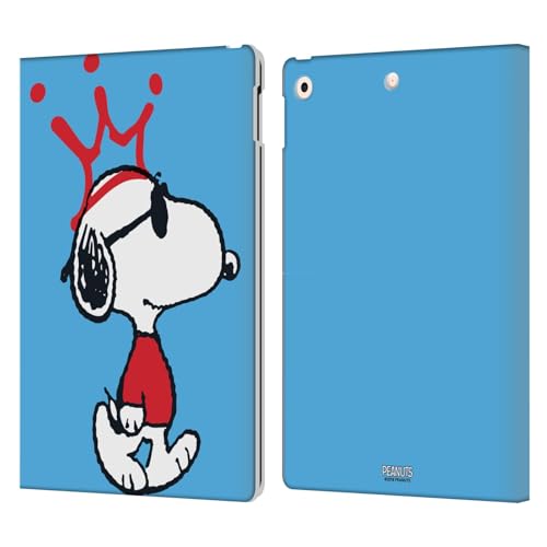 Étui portefeuille Peanuts Joe Cool Snoopy pour Apple iPad 10.2 en cuir