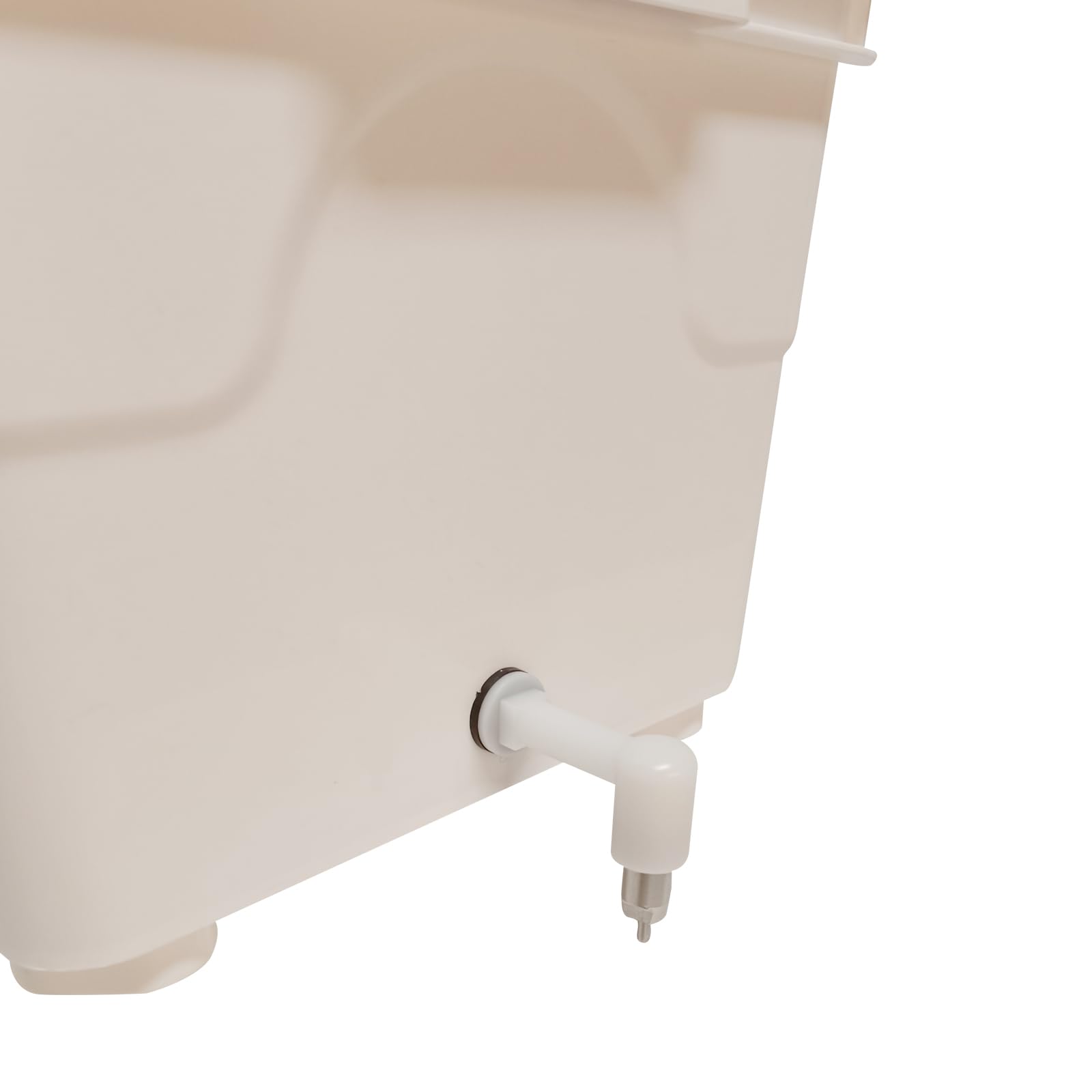 Breker Automatischer Kaninchen Tränkeeimer 8 Liter [mit 12CM ABNEHMBAREN STANDBEINEN] - Nippeltränke für Hamster, Hasen, Meerschweinchen & Kleintiere - ohne Metallkette - Einfache Reinigung