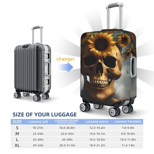 Housse de protection pour valises XL extensible contre les rayures de soute - 2