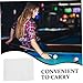 Abaodam 3bags Billiard Talc Powder Bag Dry Hand Powder for Pool Tables Easy to Use Billiards Accessories for Enhanced Game Performance