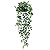 Whonline Artificial Hanging Plants Small Fake Potted Plants, Faux Plants for Indoor Outdoor Aesthetic Office Living Room Shelf Decor (1 Pack)