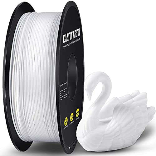 Image of GIANTARM PETG 3D Printer Filament Toughness Enhanced 1kg (2.2lbs), 1.75mm Dimensional Accuracy + /-0.03mm, 1080 Feet（330m /Roll, Vacuum Package, Fit for Most 3D FDM Printer, White