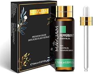 MAYJAM Vanilla Essential Oils 10ml, 100% Pure Natural Essential Oils, Therapeutic-Grade Aromatherapy Essential Oil, Fragrance Oils for Diffuser, Humidifier, Relax, Sleep, Perfect Gifts
