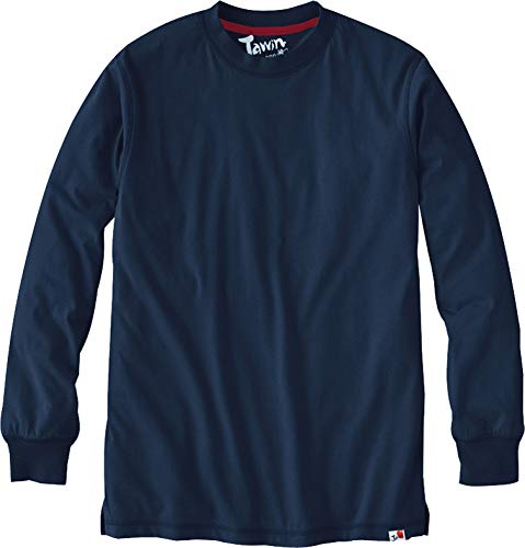 自重堂 Jawin 長袖Ｔシャツ 55304 ネービー Mサイズ