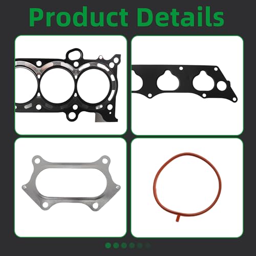 Image of Head Gasket Set HS26435PT Fit for Honda Accord 2008-2013 /Civic 2012-2015 /CR-V 2010-2014 /Crosstour 2012-2015, for Acura ILX 2013-2015, for Acura TSX 2009-2013, 2.4L L4(56pcs)
