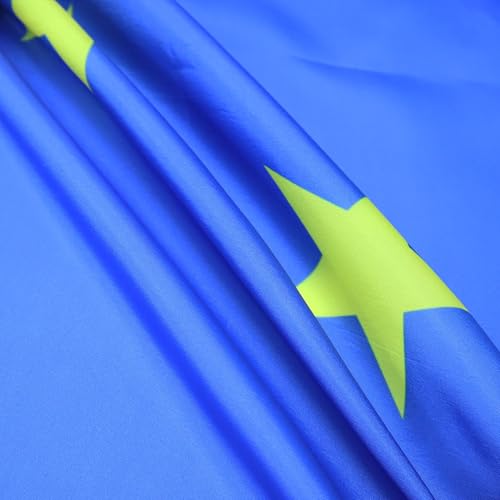 Image of AZ FLAG - Europe Flag - 2x3 Ft - 100D Polyester European Union Banner with Two Metal Grommets - Fade Resistant - Vivid Colors - 2' x 3' Feet - 90x60 Cm