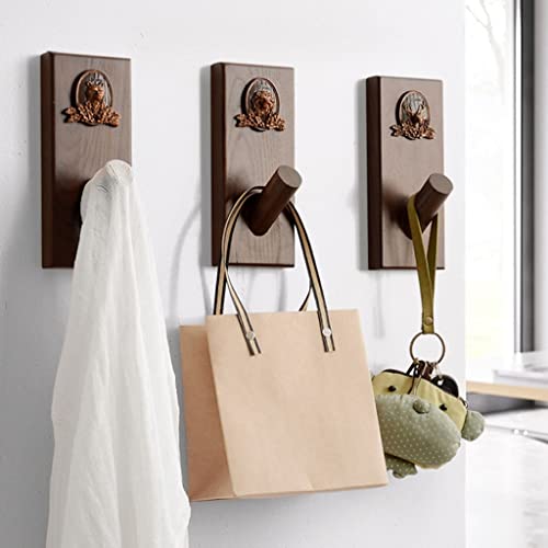 Percheros Para Colgar Abrigos Hook in the Bedroom Hook Hanging Coat Hook Designer Animal Head Hook Wall Hanging Bathroom Hook Hook Chain Hanger Perchero Para Colgar Bolsas - Image 8