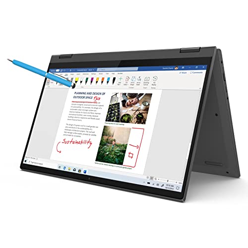 Lenovo-Ideapad-Flex-5-14-FHD-IPS-2-in-1-Touchscreen-Laptop-AMD-Ryzen-3-5300U-4-Core-up-to-380-GHz4GB-RAM-256GB-NVMe-SSD-FingerprintWebcam-HDMI-Win10-S-TWE-Pen