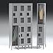 C-Thru Locker, 3 Wide, Double, 36 x18 x78, Gray