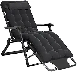 Cadeira Espreguiçadeira Dobravel Camping Almofada Futon 150kg