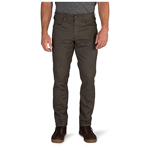 5.11 Tactical Men's Defender-Flex Slim Pant, Cavalry Twill, Yoke Utility Pocket, Style 74464, Grenade, 40W x 32L