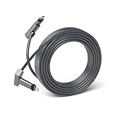 Picture of Azduou 33FT Replacement Cable for SpaceX Starlink Rectangular Satellite V2, Standard Actuated Gen 2 Extension Cable with Waterproof End Caps