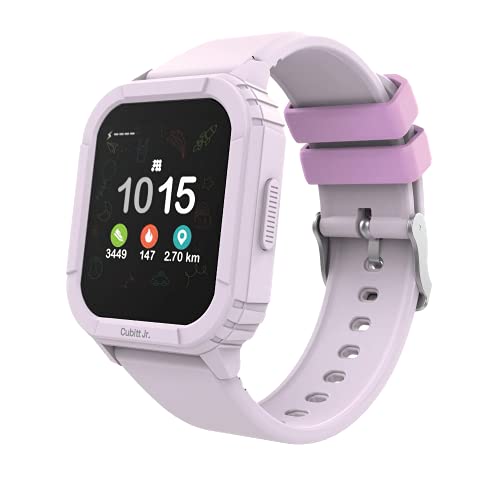 Cubitt Jr Smart Watch Fitness Tracker For Kids And Teens, With 24H Body Temperature, Games, Step Counter, Sleep Monitor, Heart Rate Monitor, Activity Tracker, 1.4" Touch Screen, Waterproof #TOP1