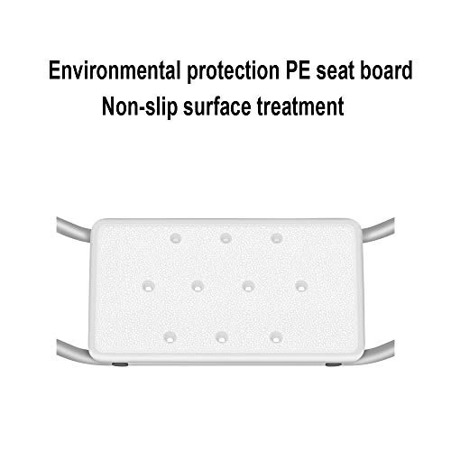 Tabouret de douche robuste avec trous de drainage sécurisés - 5