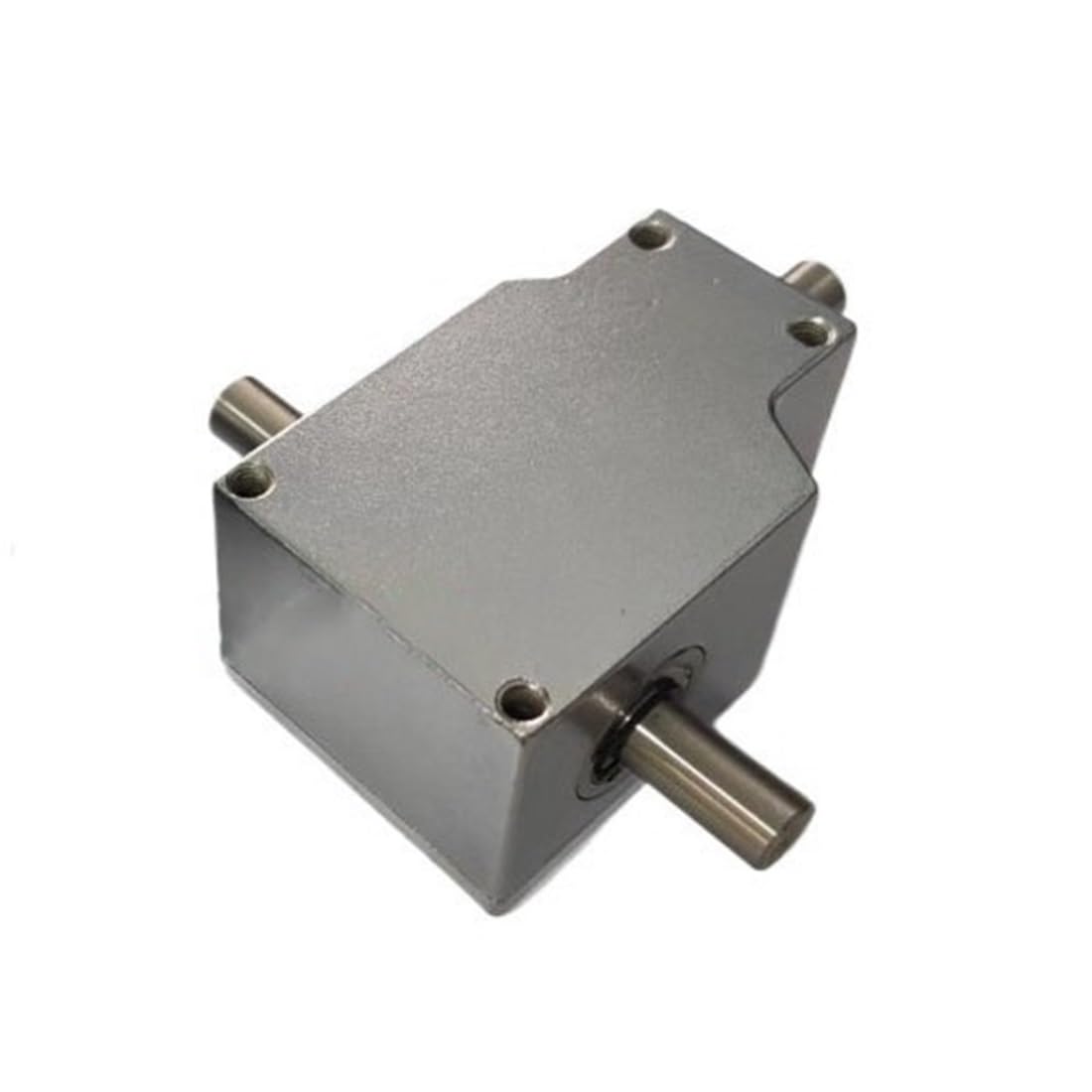 Angle Steering 1pc 1:1 Ratio Reduction Device 8mm Dual Output Shaft 90 Degree Steering Gearbox Spiral Bevel Reversing Gearbox Commutator Driving Change