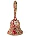 Value Arts Handmade Cloisonne Large Red Bell