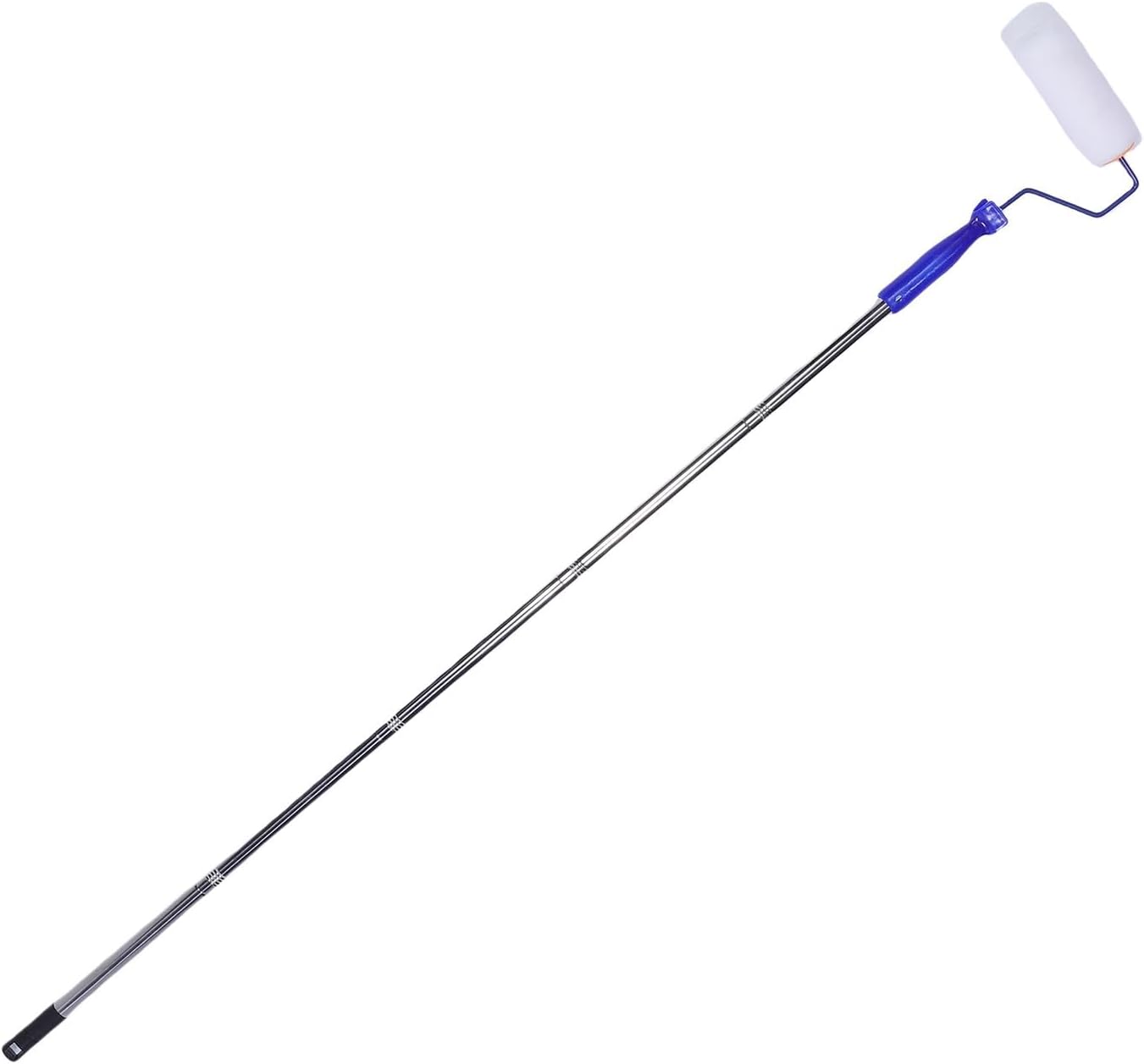 Zunate Paint Brush Extender Set with 4 Inch Roller, Adjustable Extension Poles, Universal Clamp, Brushes, and Tools for Professional House Painting