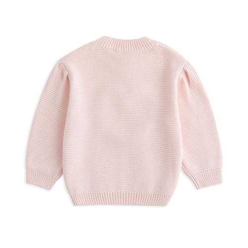 Simplee kids Baby Pullover Sweater Valentines Outfit Love Embroidery Knit Sweaters Coat for Autumn Fall and Winter2