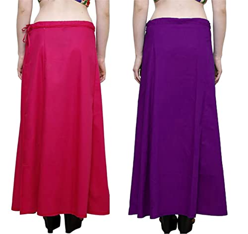 Image of Plus Size Cotton Petticoat for Women Combo (Size S to 6XL)
