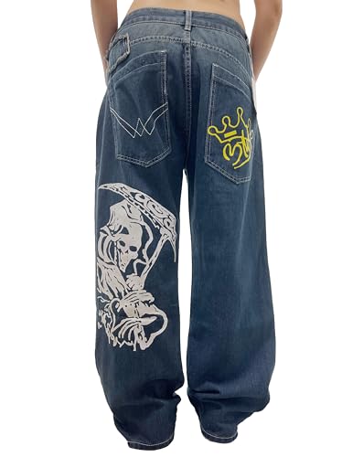 パンツ 90s00s SOHK painted baggy denim wide Y2K 90s00s SOHK painted baggy denim wide Y2K - メルカリ