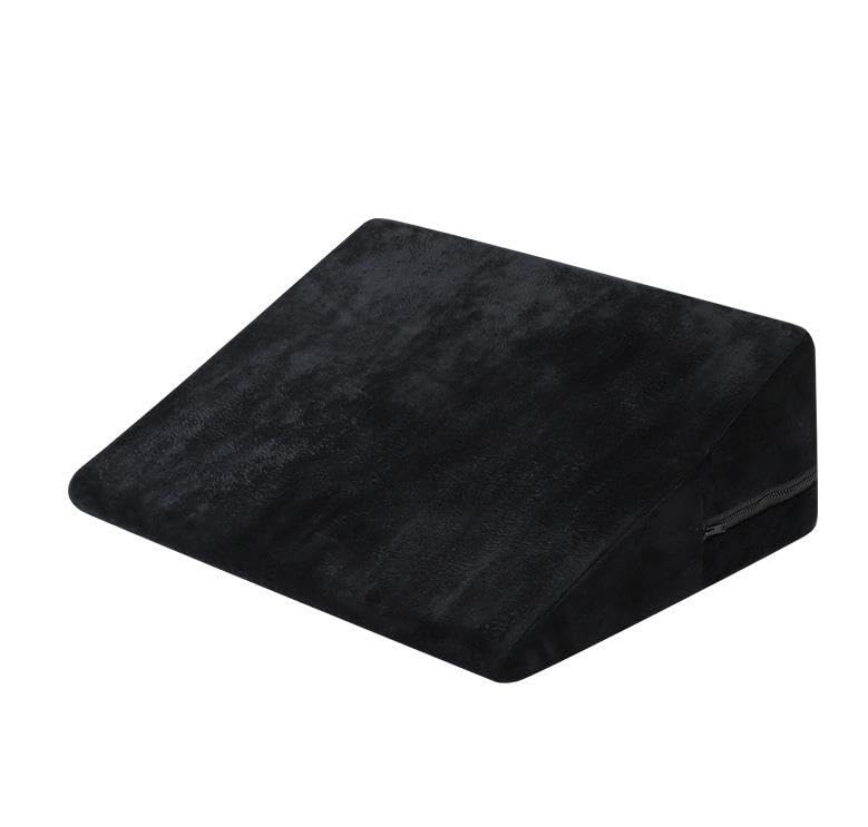 Wedge Ramp Love - Set di cuscini per coppie, colore: nero