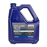 Polaris Blue Synthetic Blend 2-Cycle Oil 2-Stroke Snowmobiles, 2882202, 1 Gallon