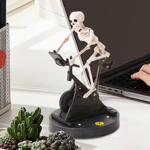 Squelette animé effrayant drôle pour décorations d'Halloween - 7