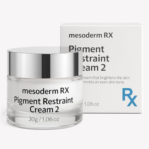 Mesoderm RX Pigment Restraint Cream 2 Radiance-Enhancing Face & Neck Cream with Niacinamide & Botanical Extracts Supports Even Tone & Clarity 50ml / 1.69oz