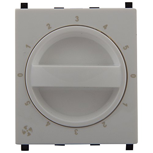Schneider Electric Polycarbonate Fan Step Regulator (White), Standard (FE_IN84SFRWH)