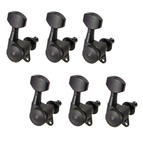 Ensemble de 6 boutons de cheville de guitare, remplacement’accordeur mécanique pour guitares acoustiques électriques 6r - Les Beatles, Paul McCartney, John Lennon, RIngo Starr, George Harrison Ensemble de 6 boutons de cheville de guitare, remplacement'accordeur mécanique pour guitares acoustiques électriques 6r