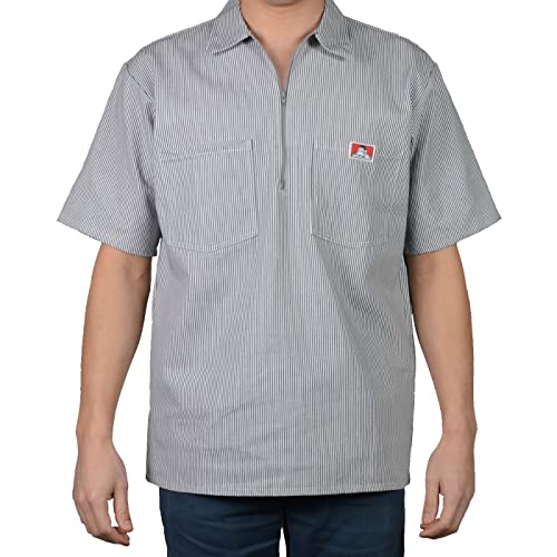 Ben Davis Men's Half Zipper Shirt