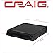 Craig Compact DVD/JPEG/CD-R/CD-RW/CD Player with Remote (CVD512a), NO HDMI Connection