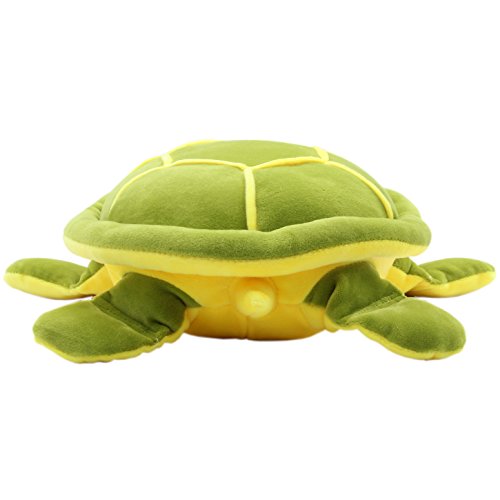Jesonn Realistic Stuffed Marine Animals Toys Turtle Plush Tortoise (Green, 12.6 Inches) #TOP2