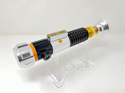 Miniatura 8 de Galaxy's Edge Star Wars OBI-Wan Kenobi Legacy - Paquete de empuñadura de sable de luz con emblema grabado personalizado