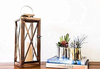 観音像 掛軸 木製ケース付き Amazon.com: XRKITE Wooden Candle Lantern Decorative Set of 2