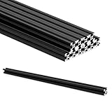 10PCS V Slot 2020 Aluminum Extrusion European Standard 1000mm(39.3’’) Length Anodized Linear...