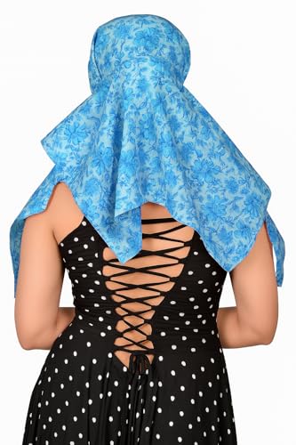 Image of Scarf Face Cover Mask Head Bandana Hijab Scarf Dupatta Stole Cotton Printed For Girls and Women