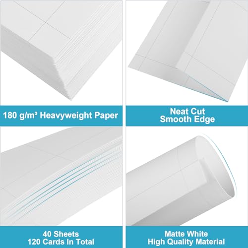 Maxgear MAXGEAR-PRINTABLE-INDEX-CARDS-120PCS Index Cards 120 Printable Index Cards thumb #2