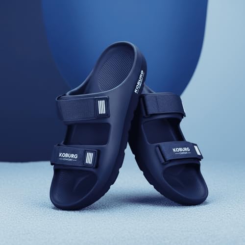 Image of KOBURG Nexa Sandals for Men| Stylish Trending | Comfortable | Super soft | Lightweight | EVA Sole | Casual Sandals | Slippers | Flip Flops for Men KF-464