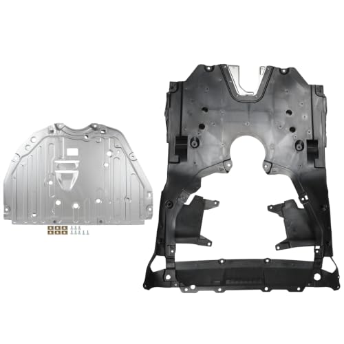 Image of Engine Splash Shield Guard Compatible with 2022-2025 Honda Civic, Front Engine Case Guard Under Car Shield Cover, Replace 74111T20A0