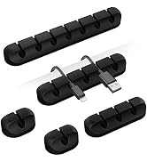 Spigen Magnetische Kabelhalter – 3 Stück Set Für Kabelmanagement Am Schreibtisch, Im Auto & Mehr