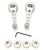 audi a4 cabrio türverkleidung abbauen Fensterkurbel Alu, car-tuningsde Universal Aluminum Auto Fensterkurbel Set Lochdesign neu inkl. 3 Adapter